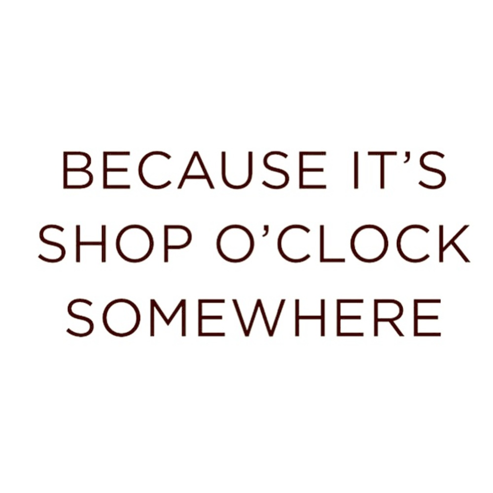 Inspirational shopping quote 🛍😊🛍😊
